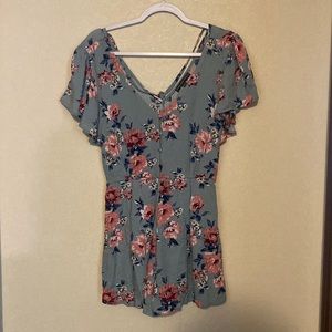 Floral romper